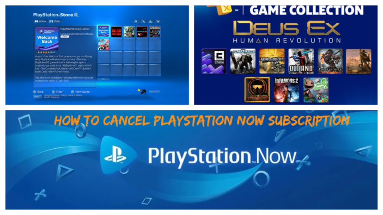 How to cancel playstation now