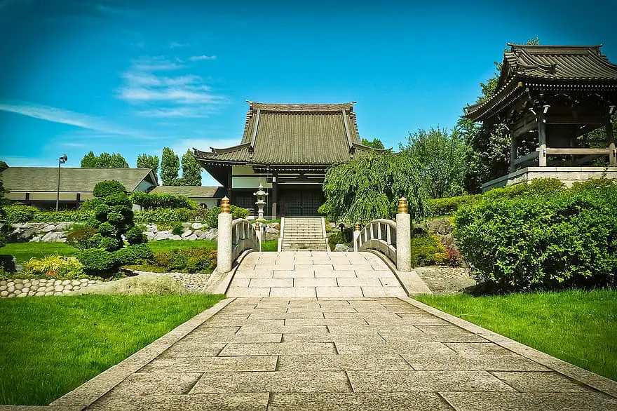 architecture asia building shrine temple complex temple japanese temple hall japan