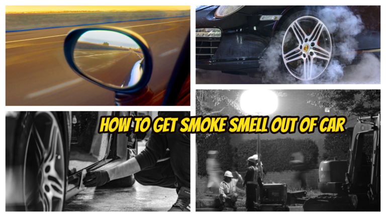 How to Get Smoke Smell Out of Car