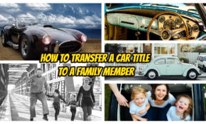 How to Transfer a Car Title to a Family Member