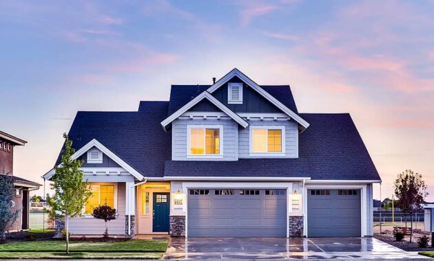 architecture family house front yard garage home house lights real estate windows