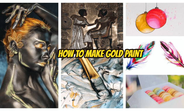How to Make Gold Paint