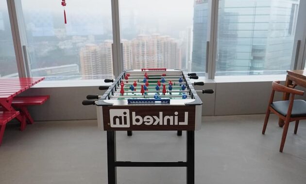 foosball linkedin office hong kong