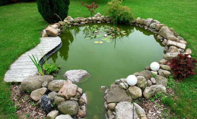 fish pond landscaping ideas