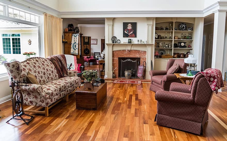 living room interior design sofa wood floor living room interior residential lifestyle decoration fireplace