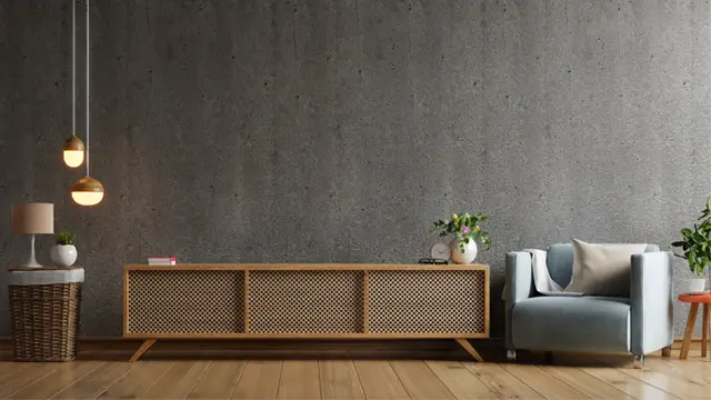 Japanese simple low table and sofa with creative wooden materials