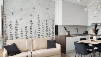 calm wallpaper vinyl design