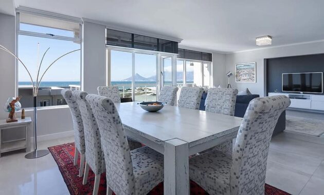 dining room living room modern white bright windows interior design window apartment