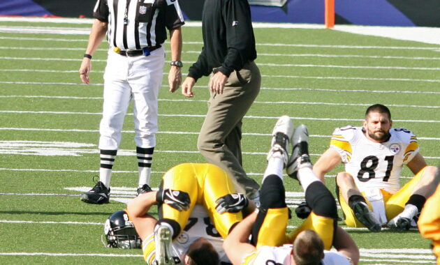 Steelers TEs pre game stretch
