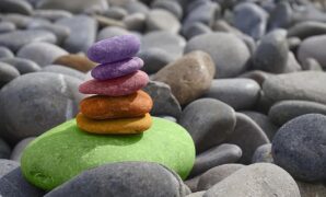 balance stones meditation zen stone garden sea round pebbles pebble