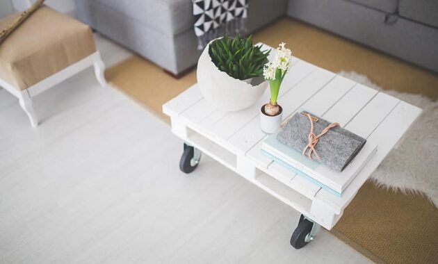 table coffee table white industial scandinavian lifestyle home interior decor