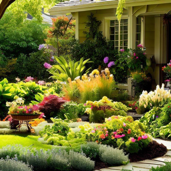 47 Front Yard Garden Ideas for Creating Calming and Serene Natural Environments