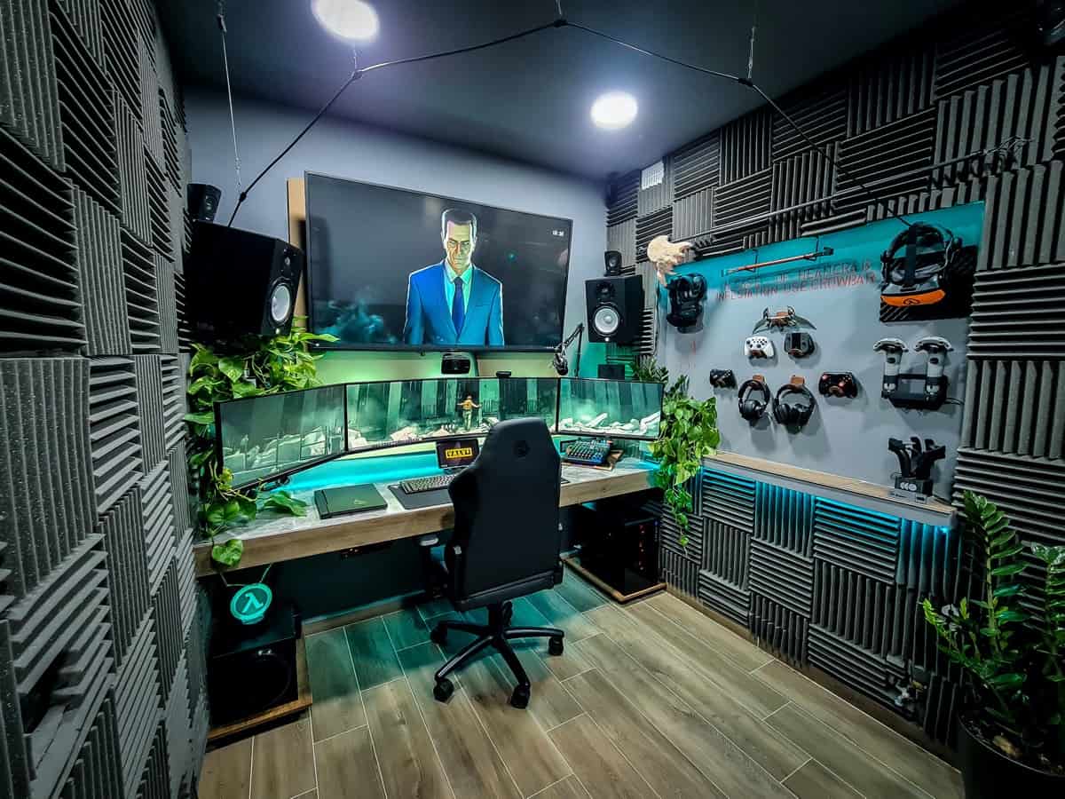 gaming room design and ideas