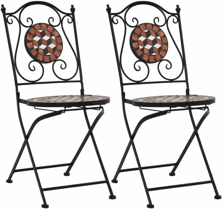 Mosaic Magic rustic chair