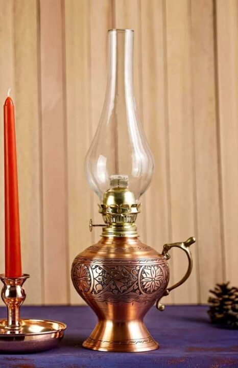 Vintage Oil Lamp Vibes