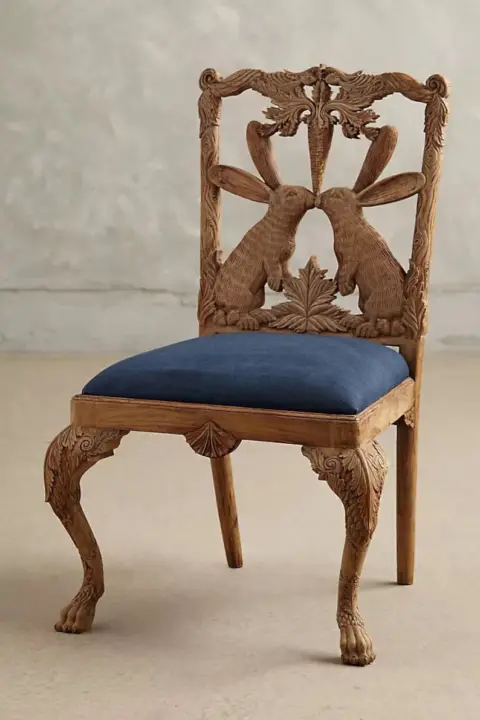 hand carved chair