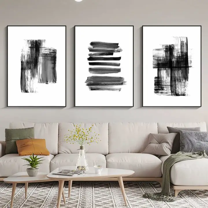 Abstract Ink Paintings