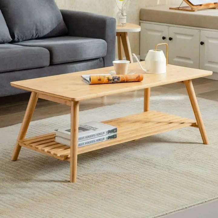 Bamboo Coffee Table