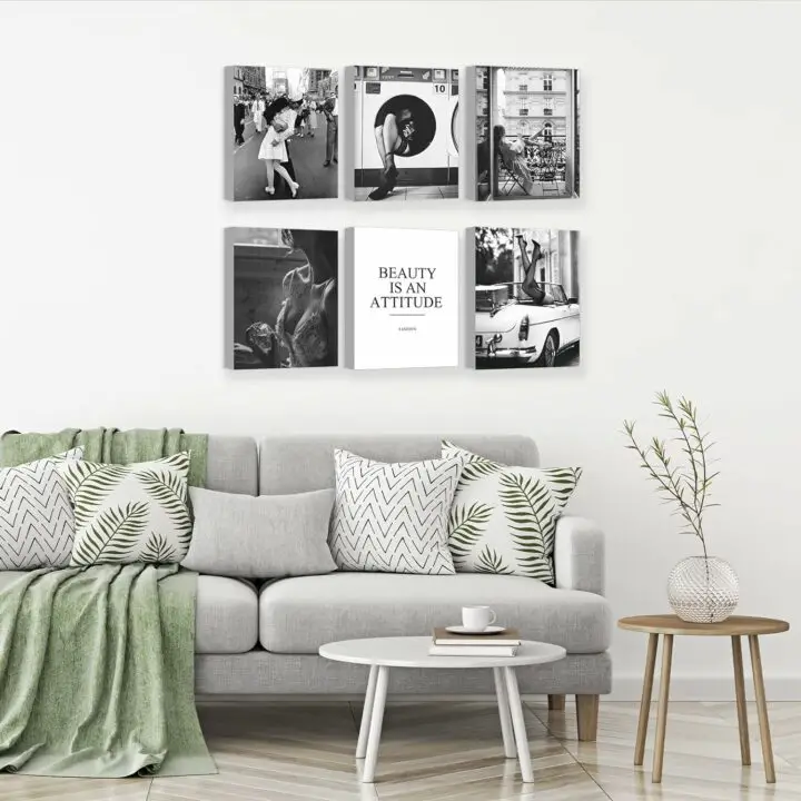 Black and White Wall Art Framed classic photography