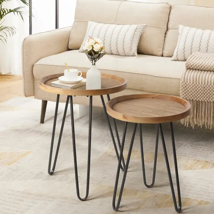 Oakrain Nesting Tables