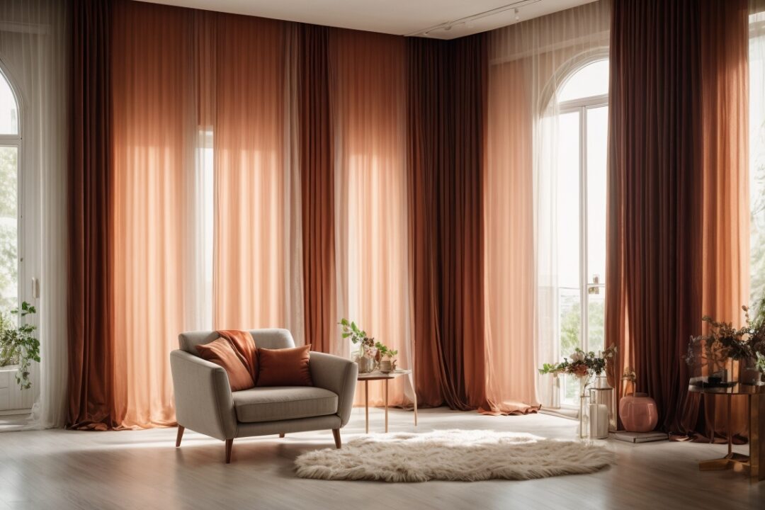 Default Curtains for minimalist Living Room 0