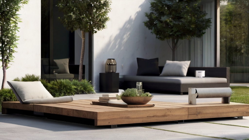 Default Outdoor industrial Coffee Table with beautiful minimal 0