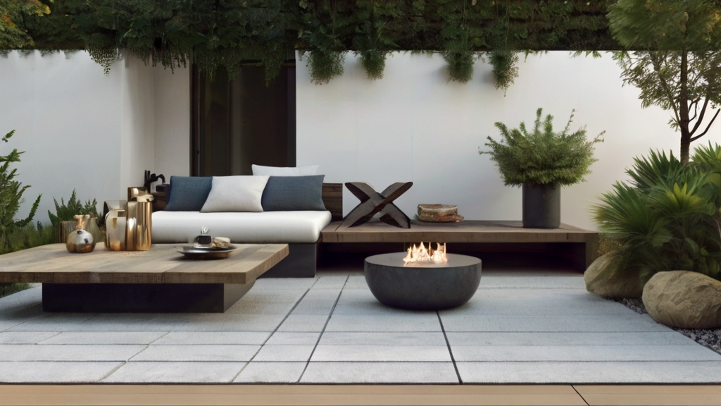 Default Outdoor industrial Coffee Table with beautiful minimal 3