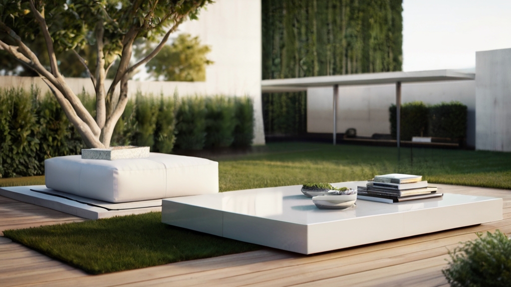 Default Outdoor modern Coffee Table with beautiful minimalist 0