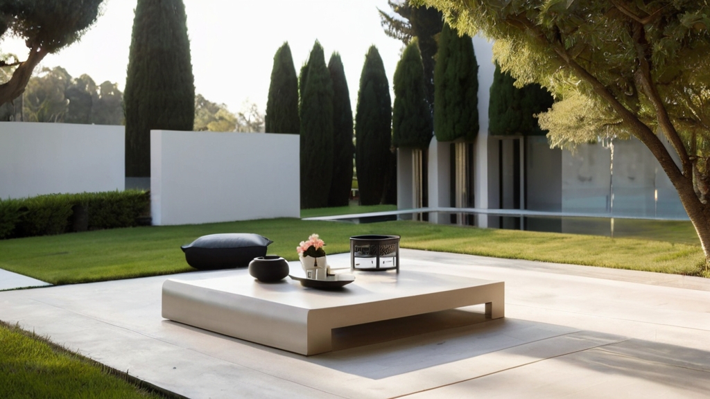 Default Outdoor modern Coffee Table with beautiful minimalist 2