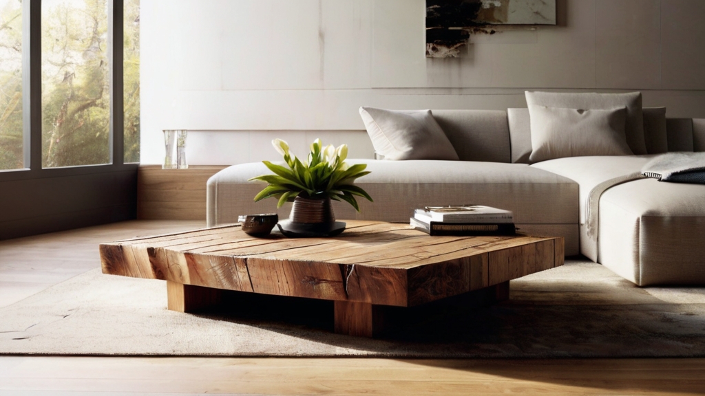 Default Reclaimed wood coffee table in warmth and natural wide 2 1