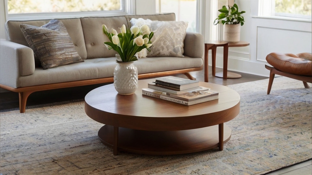Default Round Wood Coffee Table Ideas Add Warmth Style to You 0 13