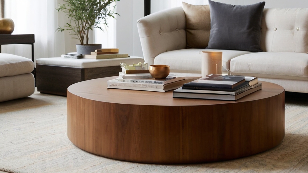 Default Round Wood Coffee Table Ideas Add Warmth Style to You 0 4