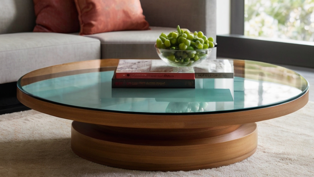 Default Round Wood Coffee Table Ideas Add Warmth Style to You 0 5