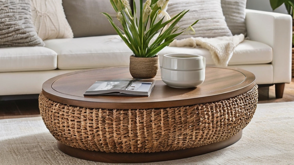 Default Round Wood Coffee Table Ideas Add Warmth Style to You 1 10