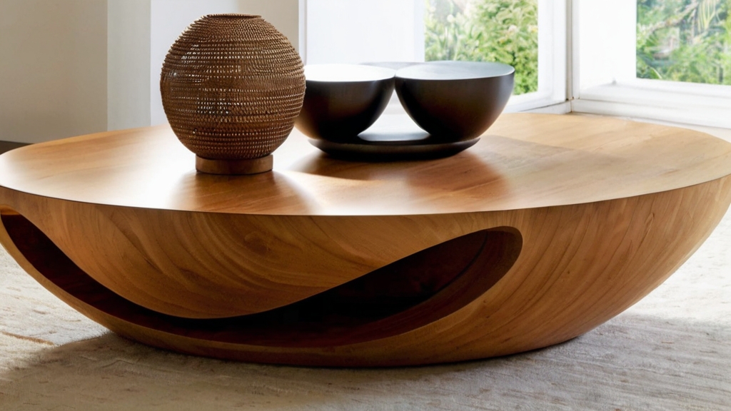 Default Round Wood Coffee Table Ideas Add Warmth Style to You 1 3