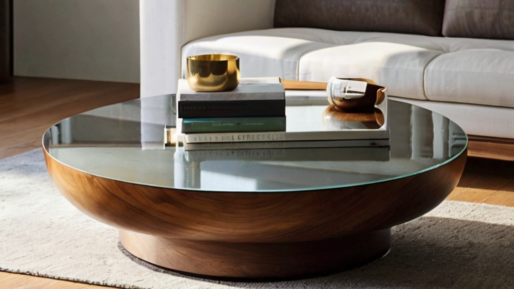 Default Round Wood Coffee Table Ideas Add Warmth Style to You 1 5
