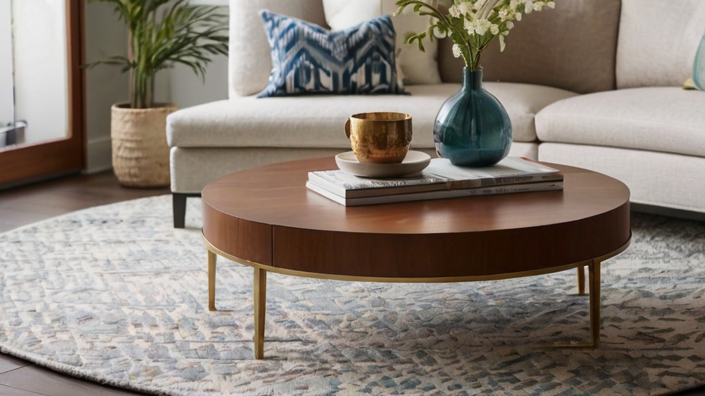 Default Round Wood Coffee Table Ideas Add Warmth Style to You 2 13