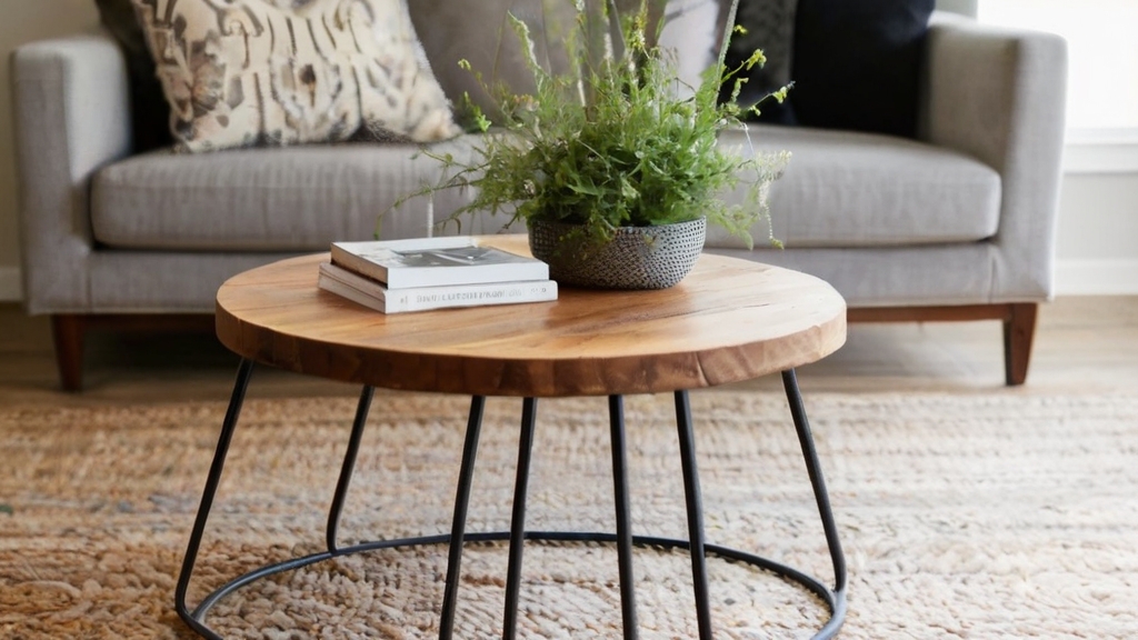 Default Round Wood Coffee Table Ideas Add Warmth Style to You 2 9