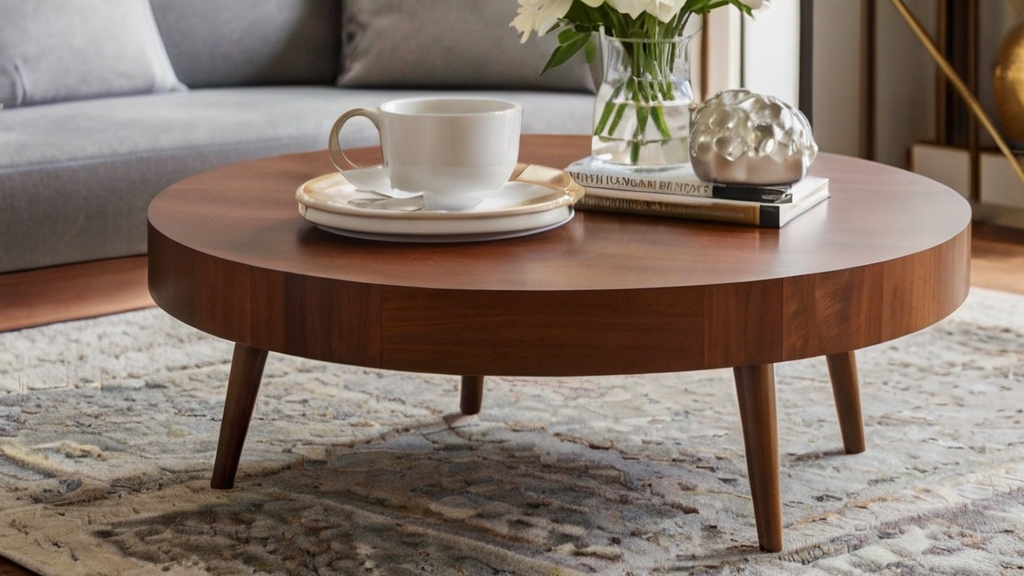 Default Round Wood Coffee Table Ideas Add Warmth Style to You 3 1