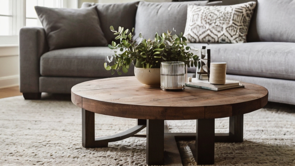 Default Round Wood Coffee Table Ideas Add Warmth Style to You 3 2