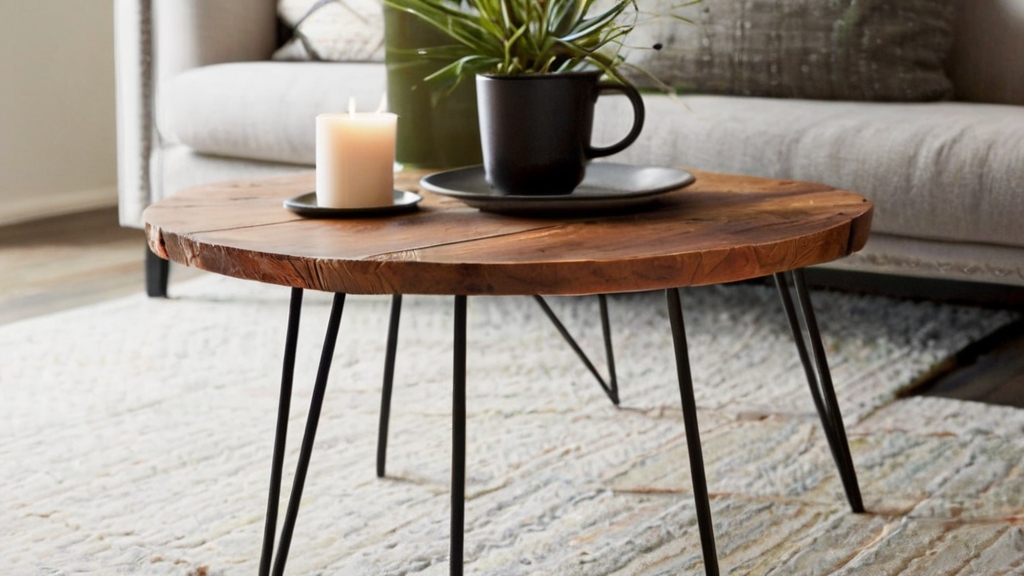 Default Round Wood Coffee Table Ideas Add Warmth Style to You 3 9