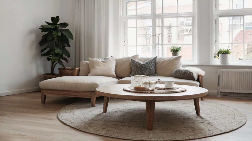 Default round scandinavian coffee table in wide angle living 1 1