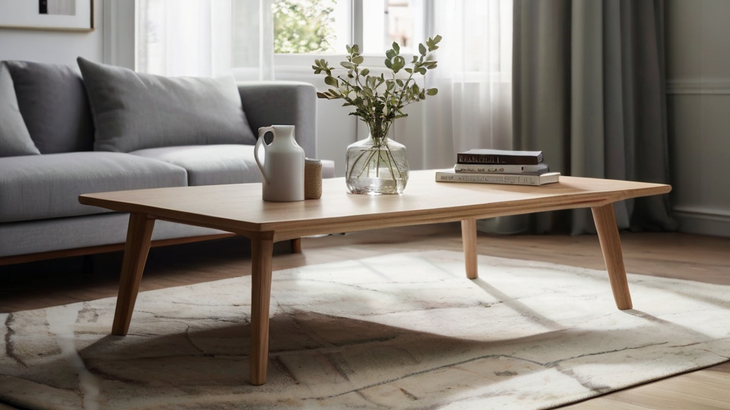 Default scandinavian coffee table Simplicity and Clean Lines T 1 1
