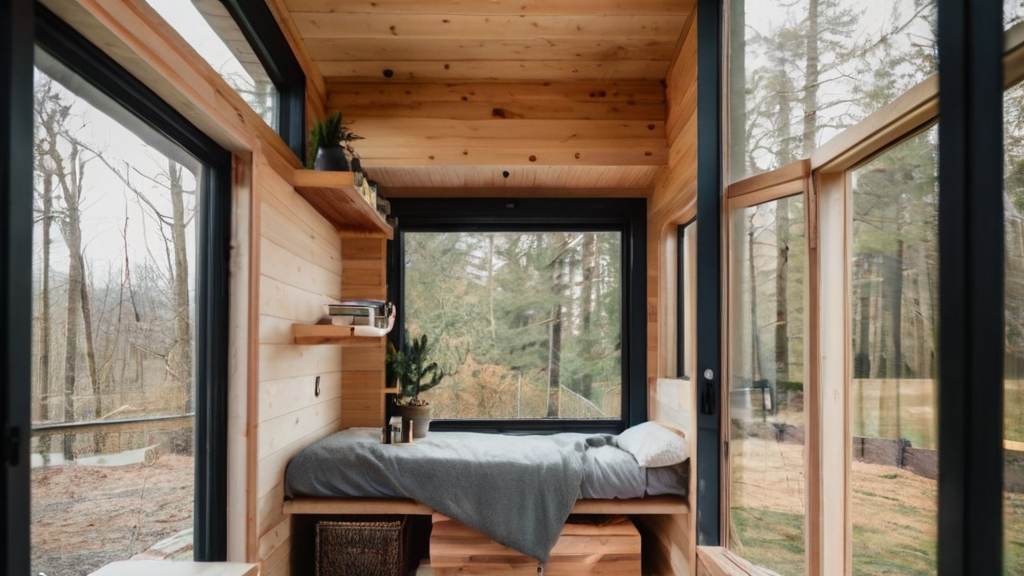 Default tiny house full interior ideas with Blur the lines bet 0
