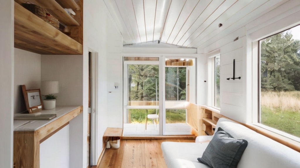 Default tiny house full interior ideas with Opt for light and 2