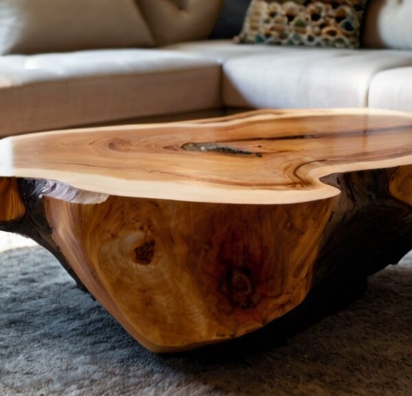 Live Edge Coffee Table: Natural Beauty for Your Living Room
