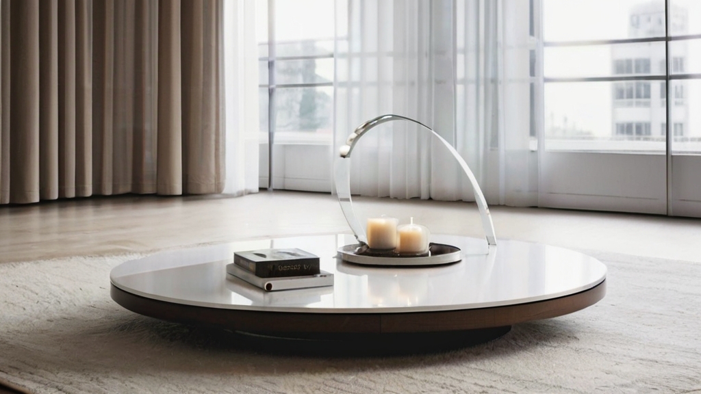 minimalist round coffee table ideas