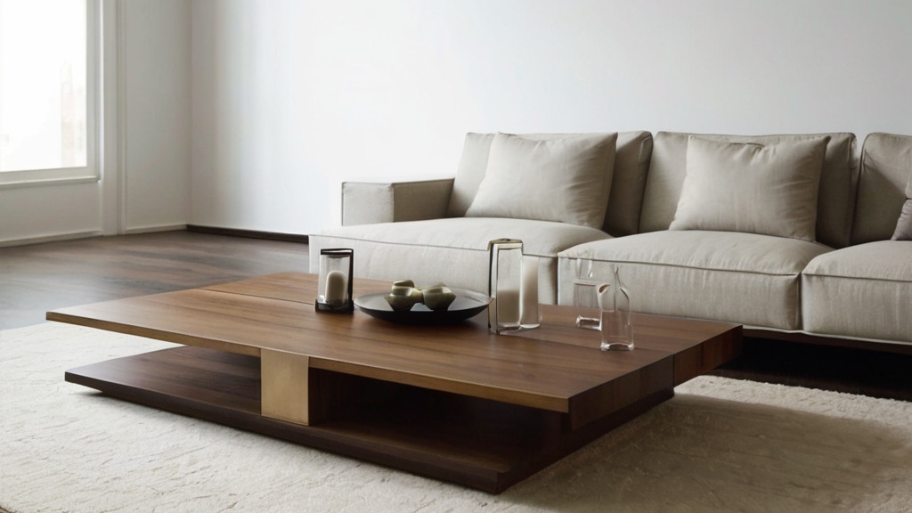 wood style AI Generate Ideas Coffee Table