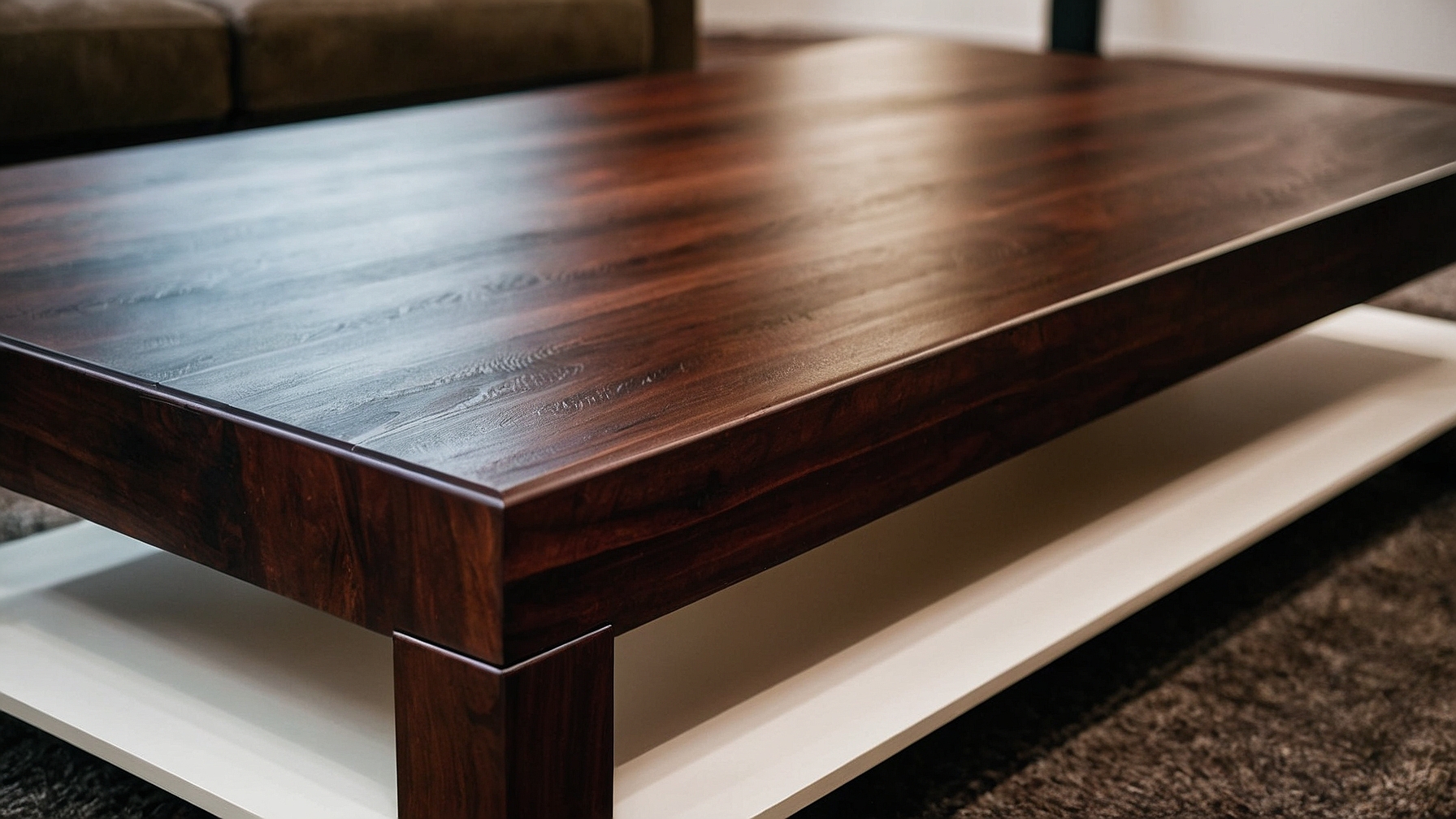 Default Minimalist house Wood Coffee Table Modern Style Timel 0 4