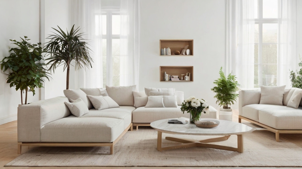 Default large size and minimalist living room Light Wood Coff 0 4